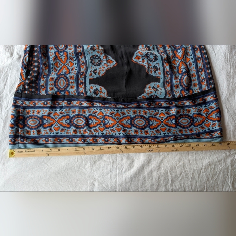Free People Meadow Mod mini dress long sleeves size Large - Picture 11 of 15
